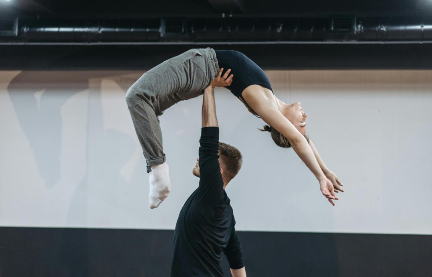 Olena Kovalenko teaching tap technique